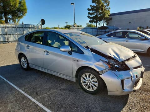 2014 Toyota Prius Plug-In, VIN JTDKN3DP5E3059652. Фото 4 з 6 з аукціону Copart. Каталог авто зі США OpenDataCar.