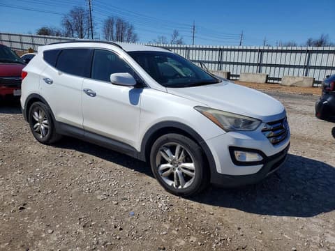 2013 Hyundai Santa Fe, VIN 5XYZU3LA4DG003176. Zdjęcie 4 z 6 z aukcji Copart. Katalog aut z USA OpenDataCar.