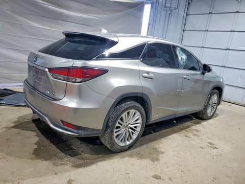 2021 Lexus RX 450h, VIN 2T2JGMDA6MC067784. Фото 3 з 6 з аукціону Copart. Каталог авто зі США OpenDataCar.