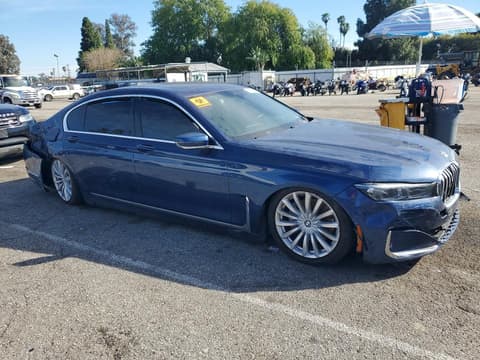 2022 Bmw 7 Series, VIN WBA7T2C06NCH58234. Фото 4 з 6 з аукціону Copart. Каталог авто зі США OpenDataCar.