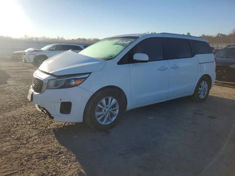 2017 Kia Sedona, VIN KNDMB5C10H6323017. Photo 1 of 6 from Copart auction. OpenDataCar US salvage catalog.