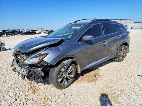 2019 Nissan Murano, VIN 5N1AZ2MJ9KN161344. Фото 1 з 6 з аукціону Copart. Каталог авто зі США OpenDataCar.