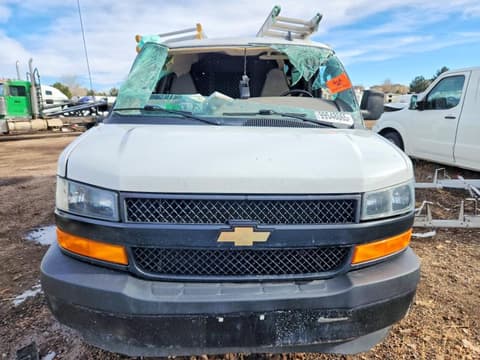 2023 Chevrolet Express 2500, VIN 1GCWGAFP6P1122639. Фото 5 из 6 с аукциона Copart. Каталог авто из США OpenDataCar.