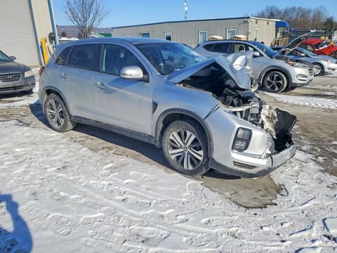 2022 Mitsubishi Outlander Sport, VIN JA4ARUAU0NU021590. Фото 4 з 6 з аукціону Copart. Каталог авто зі США OpenDataCar.