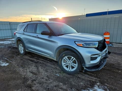 2022 Ford Explorer, VIN 1FMSK8DH2NGA44240. Фото 4 з 6 з аукціону Copart. Каталог авто зі США OpenDataCar.