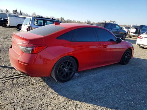 2022 Honda Civic, VIN 2HGFE2F50NH569722. Фото 3 з 6 з аукціону Copart. Каталог авто зі США OpenDataCar.