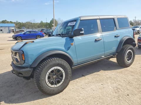 2023 Ford Bronco, VIN 1FMEE5DP6PLC16130. Фото 1 з 6 з аукціону Copart. Каталог авто зі США OpenDataCar.