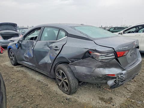 2021 Nissan Sentra, VIN 3N1AB8CV8MY316619. Zdjęcie 2 z 6 z aukcji Copart. Katalog aut z USA OpenDataCar.