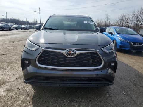 2024 Toyota Highlander, VIN 5TDKDRAH8RS053920. Фото 5 з 6 з аукціону Copart. Каталог авто зі США OpenDataCar.