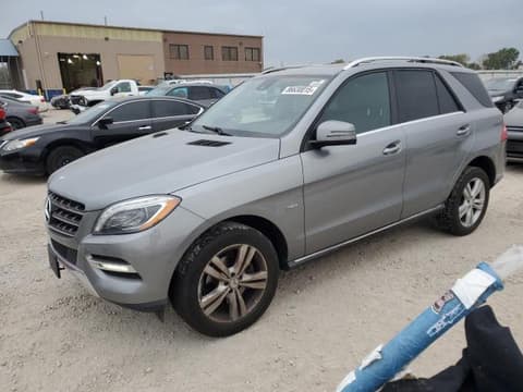 2012 Mercedes-benz ML-Class, VIN 4JGDA5HBXCA081228. Фото 1 з 6 з аукціону Copart. Каталог авто зі США OpenDataCar.