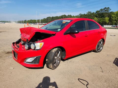 2015 Chevrolet Sonic, VIN 1G1JG5SB5F4176239. Фото 1 з 6 з аукціону Copart. Каталог авто зі США OpenDataCar.