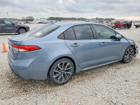 2020 Toyota Corolla, VIN JTDP4RCE6LJ009721. Фото 3 з 6 з аукціону Copart. Каталог авто зі США OpenDataCar.