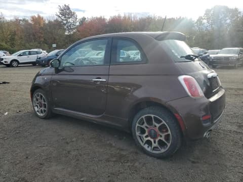 2014 Fiat 500, VIN 3C3CFFBR7ET184927. Фото 2 з 6 з аукціону Copart. Каталог авто зі США OpenDataCar.