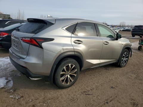 2017 Lexus NX 200t, VIN JTJBARBZ0H2147180. Photo 3 of 6 from Copart auction. OpenDataCar US salvage catalog.