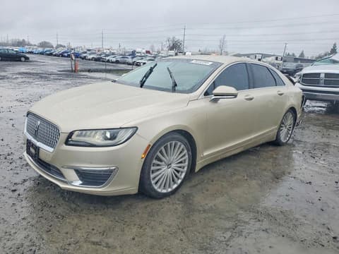 2017 Lincoln MKZ, VIN 3LN6L5MU9HR622096. Фото 1 з 6 з аукціону Copart. Каталог авто зі США OpenDataCar.