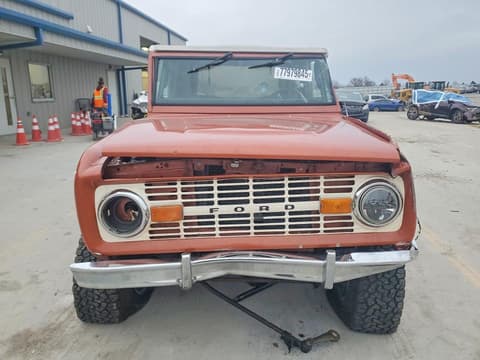 1969 Ford Bronco, VIN U15GLF58329. Photo 5 of 6 from Copart auction. OpenDataCar US salvage catalog.