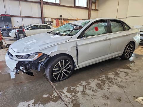 2025 Volkswagen Jetta, VIN 3VWEX7BU1SM026243. Фото 1 из 6 с аукциона Copart. Каталог авто из США OpenDataCar.