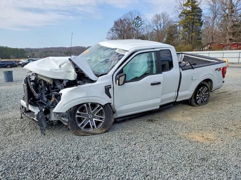 2022 Ford F-150, VIN 1FTFX1E87NFA84767. Фото 1 з 6 з аукціону Copart. Каталог авто зі США OpenDataCar.