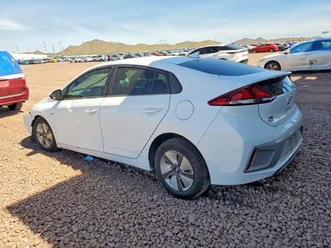 2020 Hyundai Ioniq Hybrid, VIN KMHC65LC6LU213686. Фото 2 из 6 с аукциона Copart. Каталог авто из США OpenDataCar.
