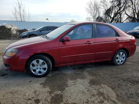 2009 Kia Spectra, VIN KNAFE222395621672. Фото 1 з 6 з аукціону Copart. Каталог авто зі США OpenDataCar.