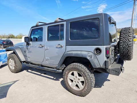 2014 Jeep Wrangler Unlimited, VIN 1C4BJWDG7EL288833. Photo 2 of 6 from Copart auction. OpenDataCar US salvage catalog.
