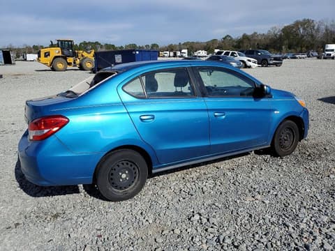 2020 Mitsubishi Mirage, VIN ML32F3FJ2LHF07616. Photo 3 of 6 from Copart auction. OpenDataCar US salvage catalog.