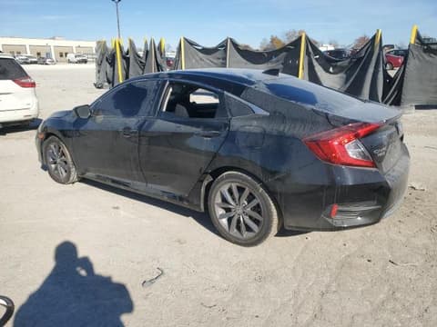 2021 Honda Civic, VIN 19XFC1F3XME004840. Фото 2 з 6 з аукціону Copart. Каталог авто зі США OpenDataCar.