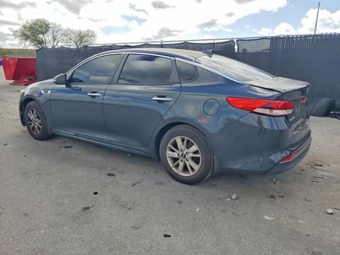 2016 Kia Optima, VIN 5XXGT4L33GG020190. Photo 2 of 6 from Copart auction. OpenDataCar US salvage catalog.
