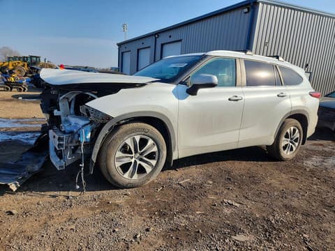 2023 Toyota Highlander, VIN 5TDKDRBH4PS023924. Фото 1 з 6 з аукціону Copart. Каталог авто зі США OpenDataCar.