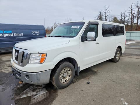 2016 Nissan NV3500, VIN 5BZAF0AA8GN851910. Фото 1 з 6 з аукціону Copart. Каталог авто зі США OpenDataCar.