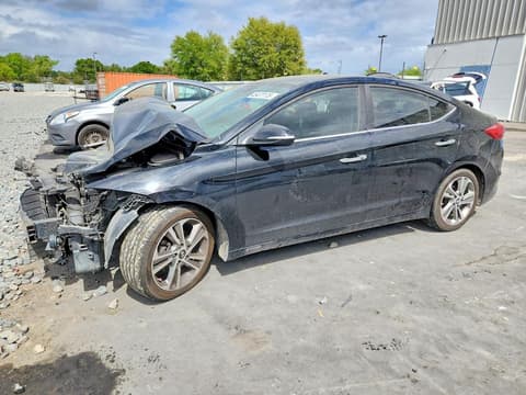 2017 Hyundai Elantra, VIN KMHD84LF1HU116308. Zdjęcie 1 z 6 z aukcji Copart. Katalog aut z USA OpenDataCar.