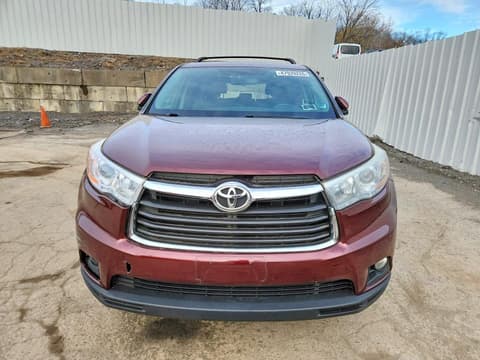 2015 Toyota Highlander, VIN 5TDBKRFH1FS214179. Фото 5 з 6 з аукціону Copart. Каталог авто зі США OpenDataCar.