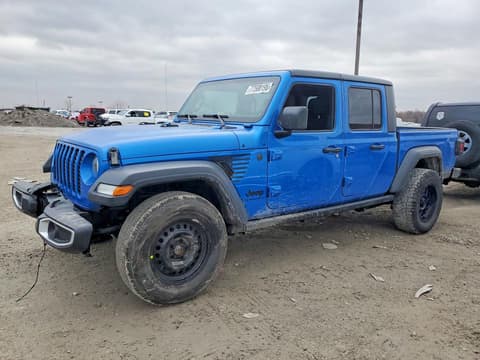 2023 Jeep Gladiator, VIN 1C6HJTAG4PL564893. Фото 1 из 6 с аукциона Copart. Каталог авто из США OpenDataCar.