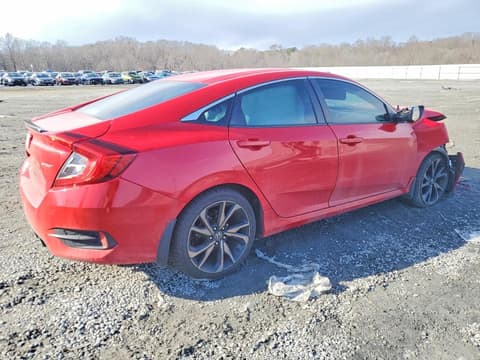 2021 Honda Civic, VIN 2HGFC2F81MH518695. Zdjęcie 3 z 6 z aukcji Copart. Katalog aut z USA OpenDataCar.