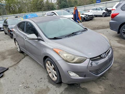 2011 Hyundai Elantra, VIN KMHDH4AE7BU117660. Фото 4 из 6 с аукциона Copart. Каталог авто из США OpenDataCar.