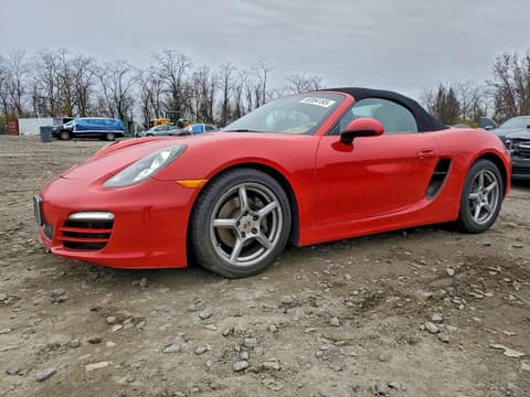 2013 Porsche Boxster, VIN WP0CA2A86DS113486. Фото 1 з 6 з аукціону Copart. Каталог авто зі США OpenDataCar.