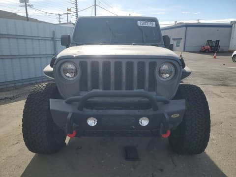 2019 Jeep Wrangler Unlimited, VIN 1C4HJXDG2KW540160. Zdjęcie 5 z 6 z aukcji Copart. Katalog aut z USA OpenDataCar.