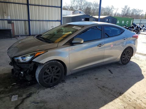 2014 Hyundai Elantra, VIN KMHDH4AE5EU122490. Фото 1 из 6 с аукциона Copart. Каталог авто из США OpenDataCar.