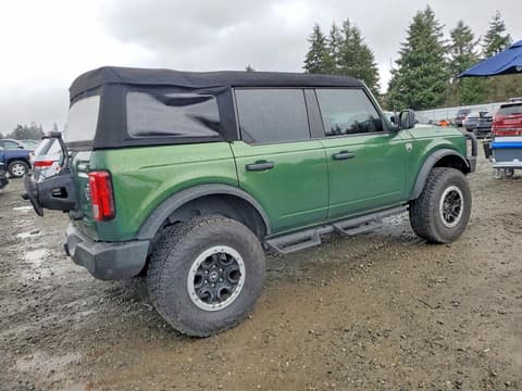 2023 Ford Bronco, VIN 1FMEE5BP4PLB64175. Фото 3 из 6 с аукциона Copart. Каталог авто из США OpenDataCar.