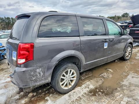 2020 Dodge Grand Caravan, VIN 2C4RDGCG0LR179275. Photo 3 of 6 from Copart auction. OpenDataCar US salvage catalog.