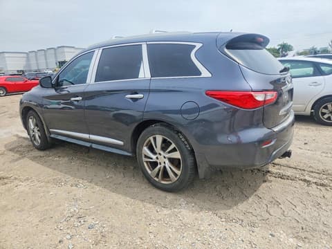 2013 Infiniti JX35, VIN 5N1AL0MM8DC346533. Фото 2 з 6 з аукціону Copart. Каталог авто зі США OpenDataCar.