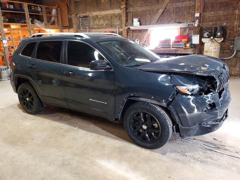 2018 Jeep Cherokee, VIN 1C4PJMLX4JD576499. Фото 4 з 6 з аукціону Copart. Каталог авто зі США OpenDataCar.