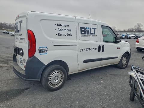 2019 Ram ProMaster City, VIN ZFBHRFAB8K6N39349. Фото 3 з 6 з аукціону Copart. Каталог авто зі США OpenDataCar.