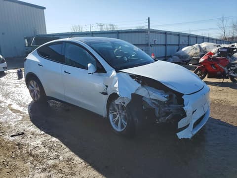 2023 Tesla Model Y, VIN 7SAYGDEE3PA041020. Фото 4 з 6 з аукціону Copart. Каталог авто зі США OpenDataCar.