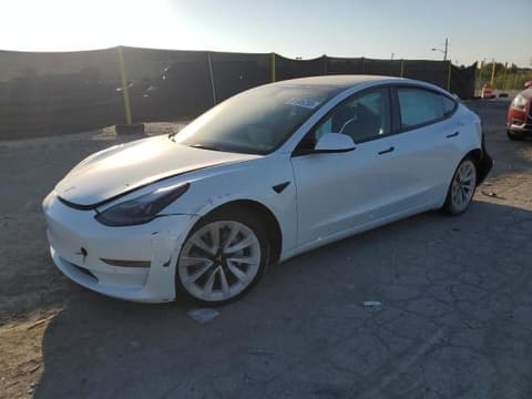 2022 Tesla Model 3, VIN 5YJ3E1EB0NF355368. Фото 1 з 6 з аукціону Copart. Каталог авто зі США OpenDataCar.
