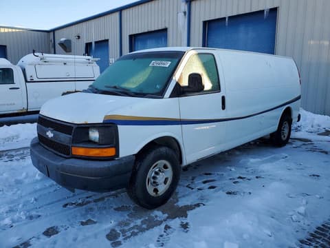 2015 Chevrolet Express 2500, VIN 1GCZGUCG6F1235184. Фото 1 з 6 з аукціону Copart. Каталог авто зі США OpenDataCar.