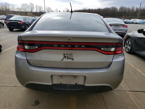 2016 Dodge Dart, VIN 1C3CDFFA9GD818371. Фото 6 з 6 з аукціону Copart. Каталог авто зі США OpenDataCar.