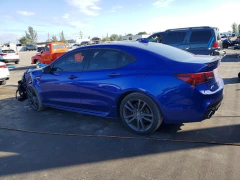 2018 Acura TLX, VIN 19UUB2F60JA006073. Photo 2 of 6 from Copart auction. OpenDataCar US salvage catalog.