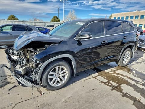 2014 Toyota Highlander, VIN 5TDBKRFH4ES010717. Фото 1 з 6 з аукціону Copart. Каталог авто зі США OpenDataCar.