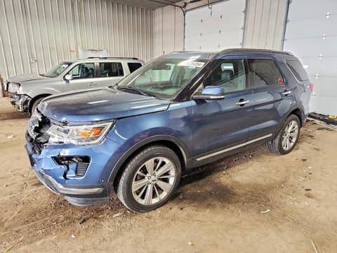 2018 Ford Explorer, VIN 1FM5K8F85JGC65433. Фото 1 з 6 з аукціону Copart. Каталог авто зі США OpenDataCar.